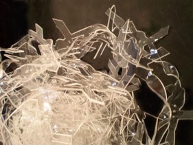 Amna Ilyas UNTITLED 7 2011 Acrylic 13 x 18 in.