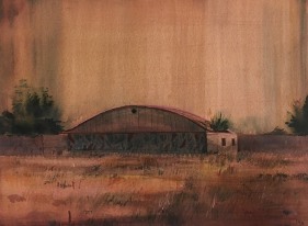 Sujith S.N.  Untitled 7, 2018  Watercolor on paper  10.50 x 14.50 in