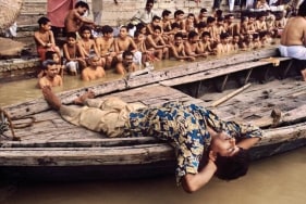 Raghu Rai Rituals at Ghat, Varanasi Edition of 10 2000 Digital scan of photographic negative on archival paper 20 x 30 in.