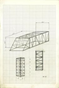 Rasheed Araeen Original Drawings for Sculpture (1-4) 1965- 68 Various