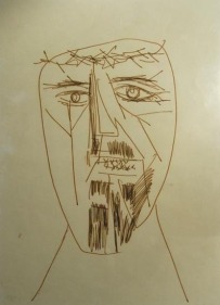 FN Souza UNTITLED (DRAWING 2) ND Pencil and ink on paper 9.5 x 7 in.