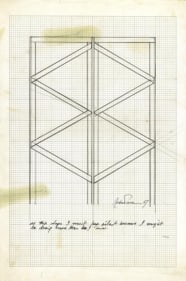 Rasheed Araeen Original Drawings for Sculpture (17-20) 1965- 68 Various NFS