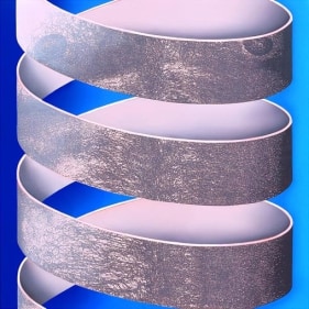 Prasanta Sahu SPIRALLED 2007 Acrylic on canvas 72 x 72 in.