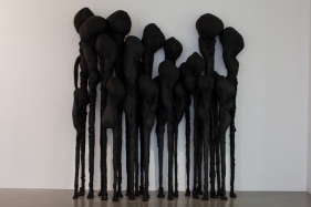 Saad Qureshi UNTITLED INSTALLATION 2009 Mixed media 96 x 90 x 30 in.