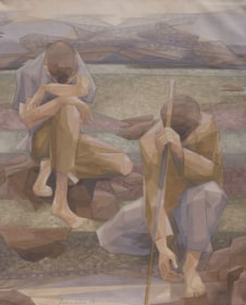 THEY SEEK BUT DO NOT FIND 2007 Oil paint on canvas 60 x 48 in.