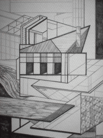 Swagata Bhattacharyya  Work No. 5I (Untitled), 2022  Graphite on paper  8.27h x 5.83w in