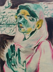 Salman Toor Mother 2015 Oil on panel 12 x 9 in.