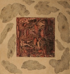 Debnath Basu UNTITLED 24 2006 Mixed media on paper 31 x 22 in.