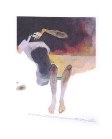 M F Husain HUMAN SPACES 12 (Human Space Series) Limited edition serigraph (edition of 150) individual serigraph $750; set of 4 $2,500 18 x 14 in.