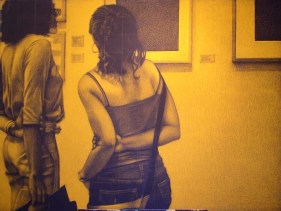 Bose Krishnamachari UNTITLED (FIGURATIVE) 2005 Acrylic on canvas 36 x 48 in.