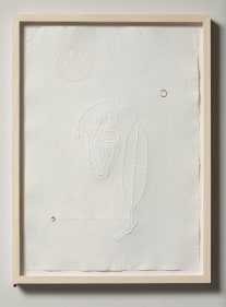 Mithu Sen  Until You Unhand (7), 2021  Uncolored Happy Prick Drawings  16.50 x 11.75 in