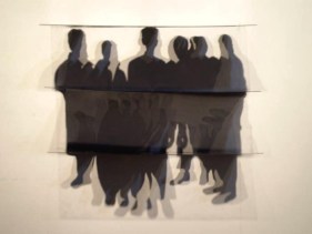 Amna Ilyas UNTITLED 9 2011 Paint on Acrylic 36 x 30 in.