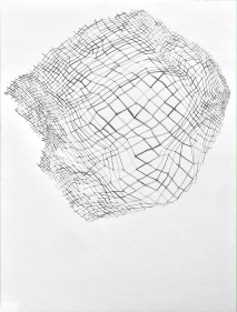 Marcy Chevali  Untitled  Gouache and graphite on paper  9.75 x 7 in