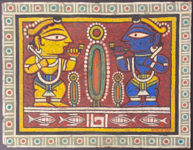 Jamini Roy, Krishna &amp;amp; Balaram, n/d