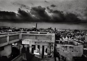 Raghu Rai EVENING PRAYER JAMA MASJID, DELHI 1982 Digital scan of photographic negative on archival paper 20 x 30 in.
