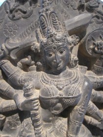 Durga Destroying Mahishasura Eastern India, Pala Period c. 12th century Basalt Height: 23 in.