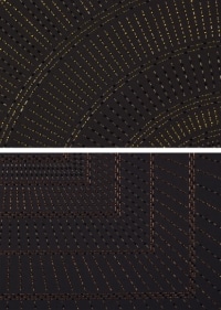 Anila Quayyum Agha Kaaba Series (Details Shots) 2016 Mixed media on paper