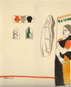 Laxma Goud WATERCOLOR #16 Watercolor and ink on paper 11 x 9 in.