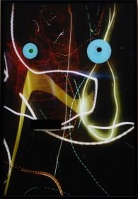 Aditya Pande Ring Road Drawing [Mahatma Gandhi] Mixed media on paper 2014 ​17 x 11 in.