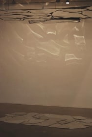 Amna Ilyas EARTH AND SKY III 2011 Acrylic Mirror and Wood Dimensions Variable