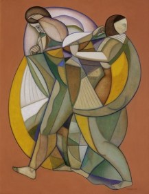 Neeraj Goswami GODHULI 2007 Oil on canvas 60 x 48 in.  SOLD