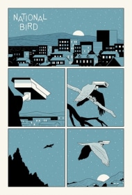 Anuj Shrestha National Bird Series 2017 Digital prints on archival paper 15.5 x 10.5 in.