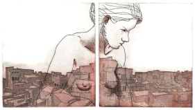 Damon Kowarsky TAJ GANJ II 2008 19 x 30 cm.