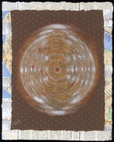 Talha Rathore REMEMBER ME II 2008 Gouache on wasli 14 x 11 in.