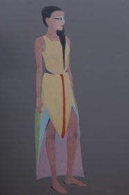 Surendran Nair Pitta 2017 Oil on canvas 53 x 35 in.