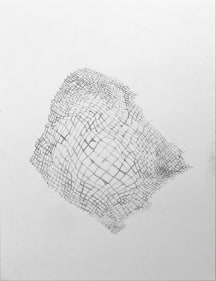 Marcy Chevali  Untitled  Gouache and graphite on paper  9.75 x 7 in