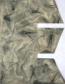 Debnath Basu UNTITLED 10 2006 Mixed media on paper 13 x 10 in.