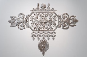 Adeela Suleman  Untitled 5 2011 Stainless steel 29.5 x 103 in