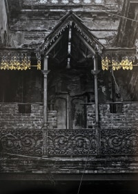Najmun Nahar Keya  Kintsugi Dhaka (4)  2019  Photograph on archival paper, gold leaf, archival glue  17 x 13 in