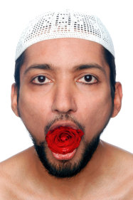 Abdullah M. I. Syed, I Am Not the Lawrence, 2009-19, 100% Pigment print on cotton rag with Diasec mounting, 18 x 13 in