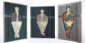 Amjad Ali Talpur DIFFERENT POINT OF VIEW 7 2008 Acrylic on wasli paper 15 x 11.5 in.