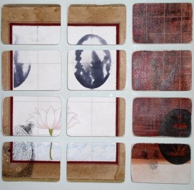 Hasnat Mehmood ORIGINAL IMAGE MAY VARY 9 2007 Mixed media on wasli 20.5 x 20 in.  SOLD