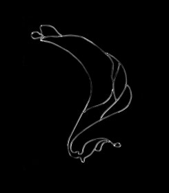 Marcy Chevali  Undertow Series (2), 2019  Flame worked glass  11h x 13w in