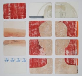 Hasnat Mehmood ORIGINAL IMAGE MAY VARY 5 2007 Mixed media on wasli 20.5 x 20 in.  SOLD