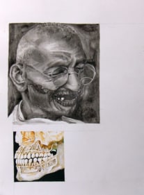 Debanjan Roy UNTITLED 6 2009 Acrylic on paper 14 x 11 in.