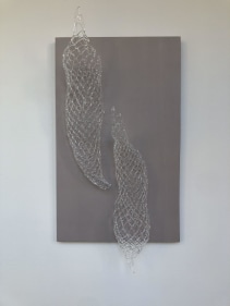 Marcy Chevali  Untitled, 2019  Flame worked glass  29h x 14.50w x 6d in