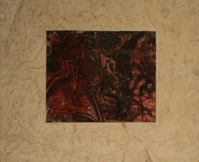 Debnath Basu UNTITLED 21 2006 Mixed media on paper 31 x 22 in.