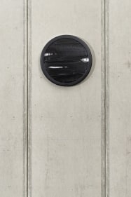 Abir Karmakar ECLIPSE 2015 Oil on wall clock  15 in. diameter