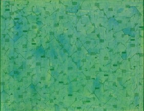 Akhilesh INSTINCTIVELY UNTITLED 2007 Acrylic on canvas 71.5 x 90.5 in.