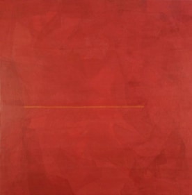 Yogesh Rawal UNTITLED 19 2007 Tissue paper, cellulose &amp; synthetic resin on wood 48 x 48 in.  SOLD