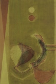 Manish Pushkale IN DAVY'S GREY 2008 Oil on canvas 36 x 24 in.