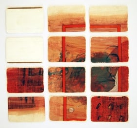 Hasnat Mehmood ORIGINAL IMAGE MAY VARY 4 2007 Mixed media on wasli 20.5 x 20 in.  SOLD