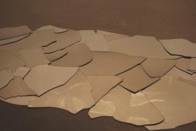 Amna Ilyas EARTH AND SKY III 2011 Acrylic Mirror and Wood Dimensions Variable