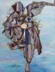 Jagannath Panda, Alchemists of the Earth I, 2024