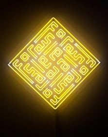 Abdullah M.I. Syed   Orientalism For Sale (Ed. of 3)  2012  Neon light  30 x 30 in.