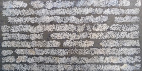 G. R. Iranna, Untitled (landscape), 2016, Acrylic on canvas, 53.75 x 104 in